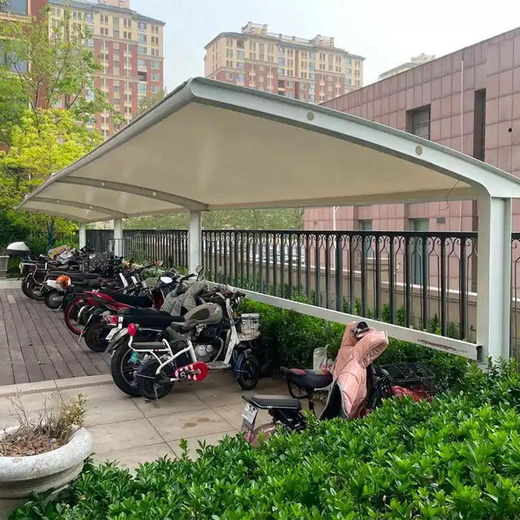 台安县膜结构电动车棚